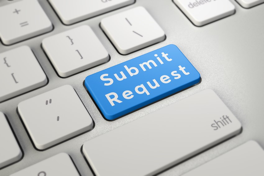 submit the request